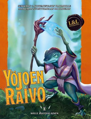 Yöjoen raivo -kirjan kansi.