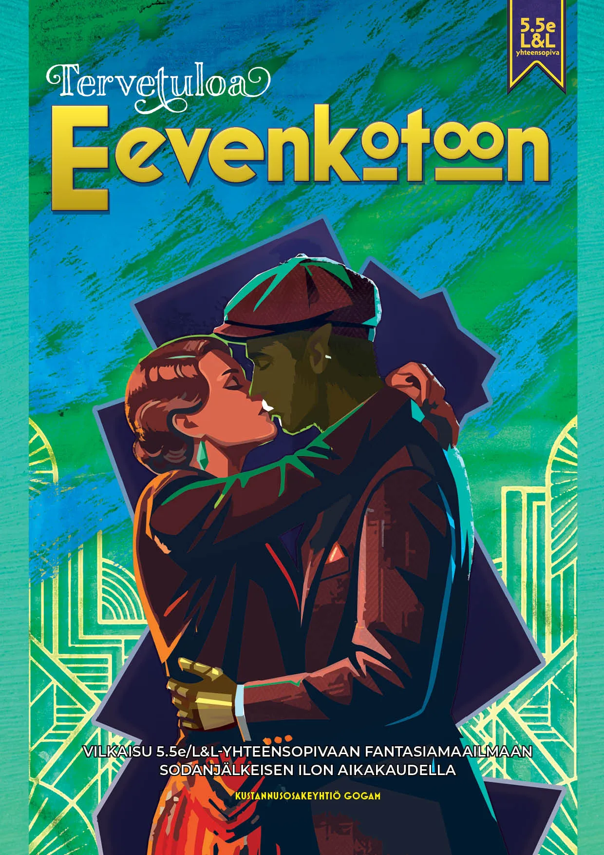 Tervetuloa Eevenkotoon -kirjan kansi.